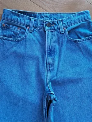 VTG 90s Levi's 560 Loose Fit Straight High Rise Jeans USA Size 9 JR S (27x31) thumbnail 3