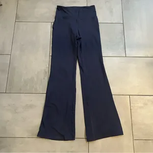Rae Mode Navy Blue Flare Leggings thumbnail 2