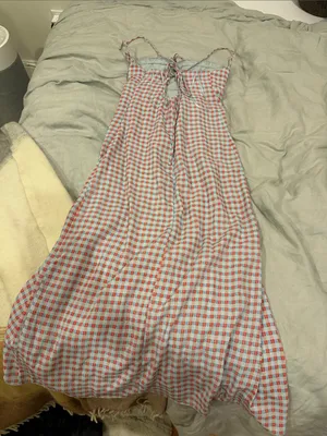 Urban outfitters gingham midi dress thumbnail 3