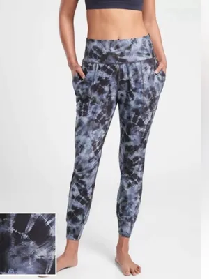 Athleta Salutation Printed Jogger Pant Women Size Small #657681 thumbnail 2