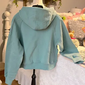 Comfy Hoodie Half Zip Scuba New Green Size M thumbnail 5