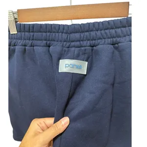 PARKE Fleece Sweat Shorts Navy Blue Women's Size XS Athleisure Loungewear NWOT thumbnail 4