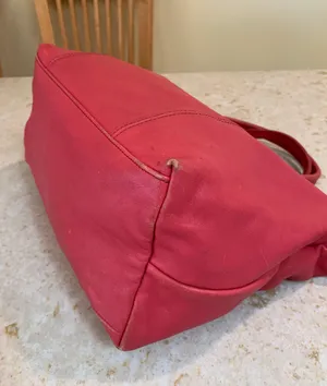 Le Pliage Cuir leather bag thumbnail 4