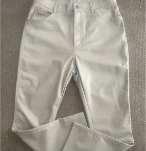 H&M Soft Faux Leather Pants thumbnail 1