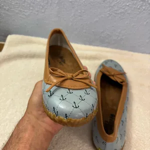 Womens Western Chief Skimmetmr Boat Shoes SZ 7 Anochors Away Flats thumbnail 6
