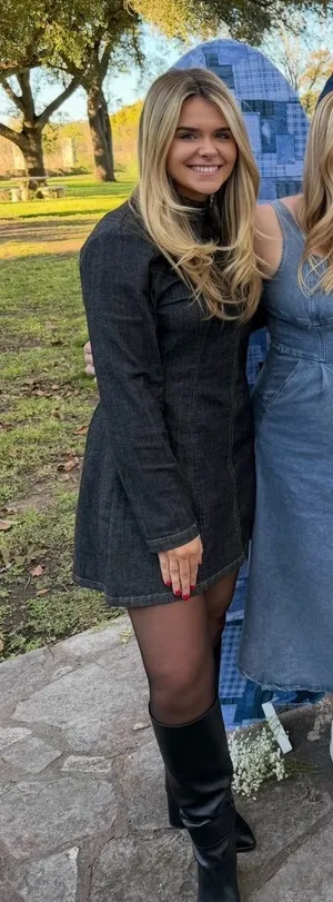 Zara Denim Mini Dress thumbnail 1