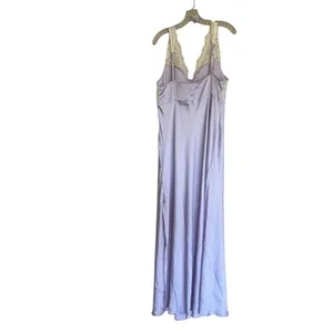 NWOT FREE PEOPLE Country Side Maxi Slip Dress Lilac thumbnail 8