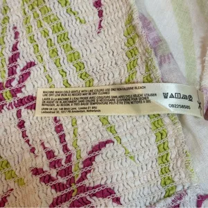 Anthropologie WOOL + NATURE Celandine Linen Wrap Halter Tank Top XL NWT thumbnail 8