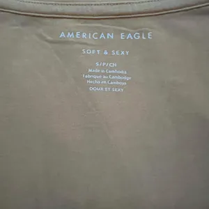 American Eagle Outfitters Mustard Short Sleeve Tee thumbnail 2