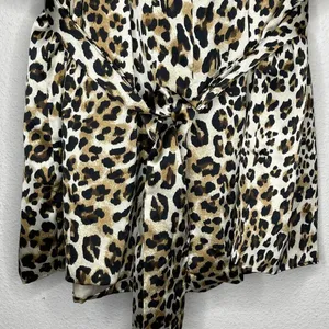L&B Lucky & Blessed Strapless Animal‎ Print Shorts Romper thumbnail 3