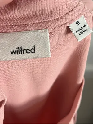 Wilfred • NWT Rose Pink Halluin Blouse High Neck Tank Top thumbnail 7