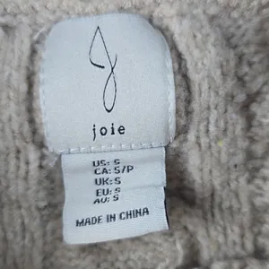Joie Women's Cream Cable Knit Sweater‎ Small thumbnail 3