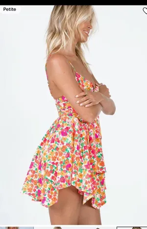 Barrett Mini Dress Multi Floral thumbnail 2