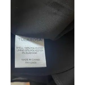 Tularosa Winnie Womens Black Ruffle Sleeve Blouse thumbnail 9