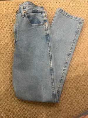 Wrangler Light Blue Straight Leg High-Rise Jeans thumbnail 4