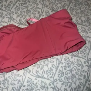 NWOT Free people intimately pink Bandeau tube top swim bikini size M thumbnail 4