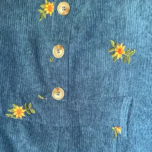 NWT Cider DITSY FLORAL CORDUROY JUMPSUIT size 1x thumbnail 7