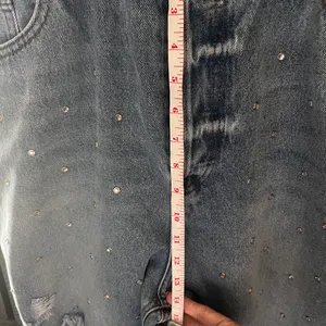 Women's simple society Distressed Studded Jeans thumbnail 7