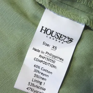 NWT House Of CB Carmella Midi in Sage Green Smocked Tie Strap Tank Dress XS thumbnail 5
