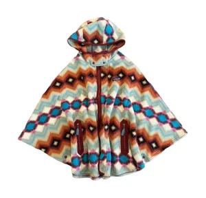 Patagonia Lightweight Synchilla® Poncho Cinder Red XS/S thumbnail 1