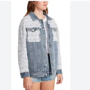 NEW BB Dakota Festival Mixed Media‎ Jacket Blue Size XL thumbnail 5