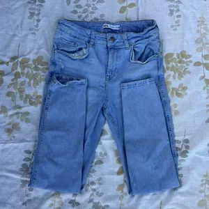 Zara Blue Skinny Jeans Sleek Fit thumbnail 3