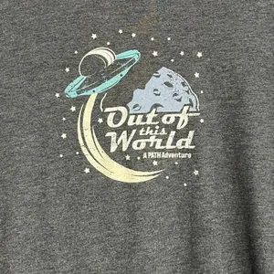 Next Level Apparel A PATH Adventure Out Of This World Short Sleeve Crew Neck Tee T-Shirt Large thumbnail 3