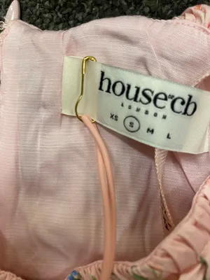 House Of CB Henrietta Shirred Bralette Top Size S thumbnail 5