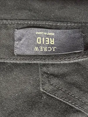 J.Crew Reid Slim Jeans Dark Black Wash Stretch Denim size 31 thumbnail 11