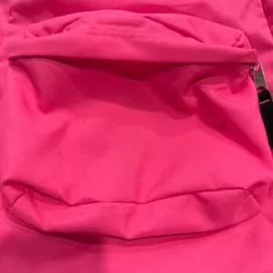 Jansport Basic Backpack in Bright Pink thumbnail 2