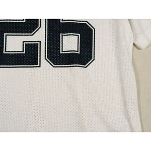 Aritzia Trading Jersey Mesh Crewneck Womens XXS White Sporty 90s Y2K Streetwear thumbnail 7