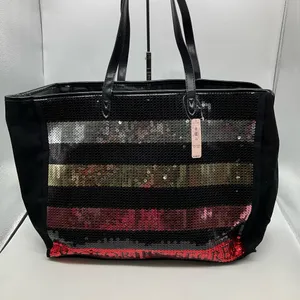 Nwt Victorias Secret Sequins Tote‎ thumbnail 2