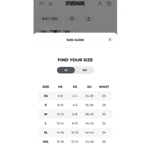 Gymshark‎ Flex Leggings Womens Small Black High Waisted Seamless Activewear thumbnail 9