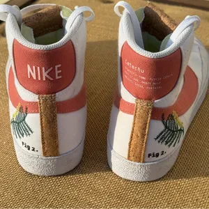 Nike Blazer Mid '77 SE "Catechu" Women's Size 8.5 Sneakers DC9265-101 thumbnail 3