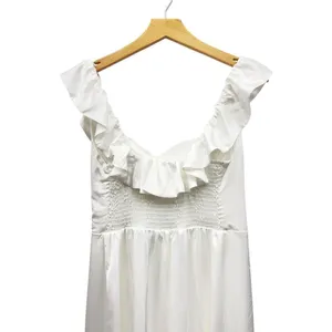 Show Me Your Mumu Alexis Midi Dress in Ivory Luxe Satin size Small thumbnail 2