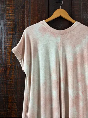 Talulah Rose Tie-Dye Short Sleeve Relaxed Tshirt Midi Dress thumbnail 4