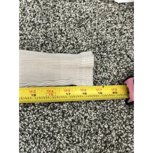 UNIQLO off-white ribbed long-sleeve knit turtleneck top M thumbnail 11