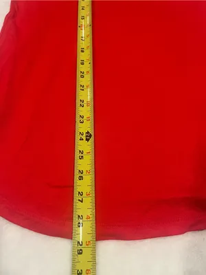Vibrant Red Racerback Tank Top thumbnail 6