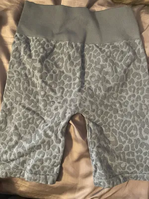 Molly and Zoey Cheetah print biker shorts thumbnail 1