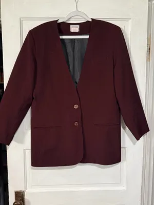Reflection of Dallas Deep Burgundy Three Piece Suit thumbnail 10