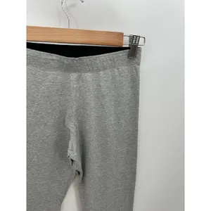 Nike Gray Future Logo Cropped Mid Rise‎ Leggings Cotton BV3989-063 Womens Size S thumbnail 4