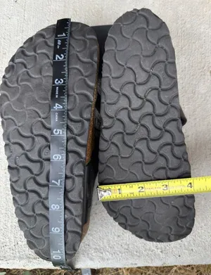 Birkenstock Ramses Black Leather Thong Sandals Sz 38 Flip Flop Gizeh Style thumbnail 12