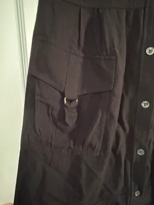 Maeve Black Button-Front Mini Dress thumbnail 4