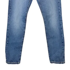 Levi's Women 501 Skinny Jeans 23x28 Blue High Rise Button‎ Fly Dark Wash Denim thumbnail 9