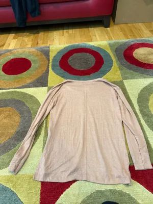 Abercrombie & Fitch Soft A&F Cozy Long Oversized Henley Long Sleeve Top Size XS thumbnail 4