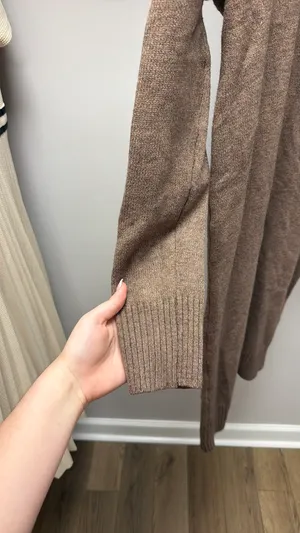 Sweater Dress Brown Size M thumbnail 2
