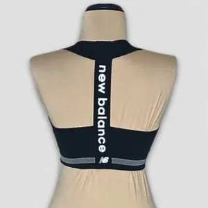 New Balance Black Racerback Sports Bra Size Small thumbnail 2