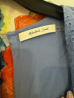 Mustard Seed Dress Blue thumbnail 2