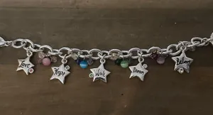 AJMC Vintage  Inspirational Star Charm Bracelet thumbnail 2