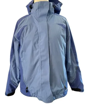 L.L. Bean Women’s Rugged Ridge Parka Blue Waterproof Hooded Jacket Size Small thumbnail 1